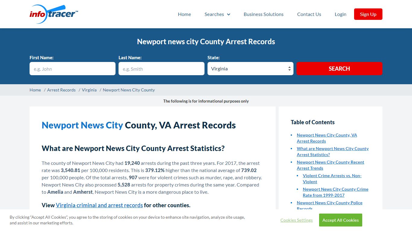 Newport News City, VA Arrests, Mugshots & Jail Records ...